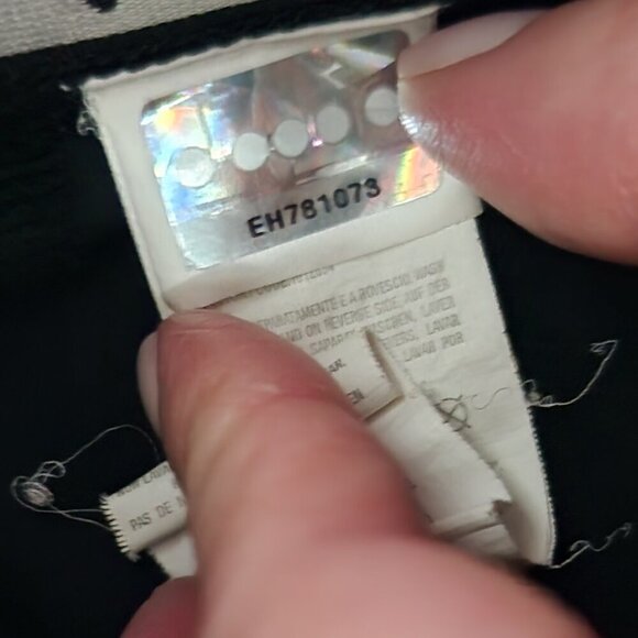 Vintage Diadora Women's Black Athletic Leggings Running Tech Tights Size Small - Picture 13 of 14